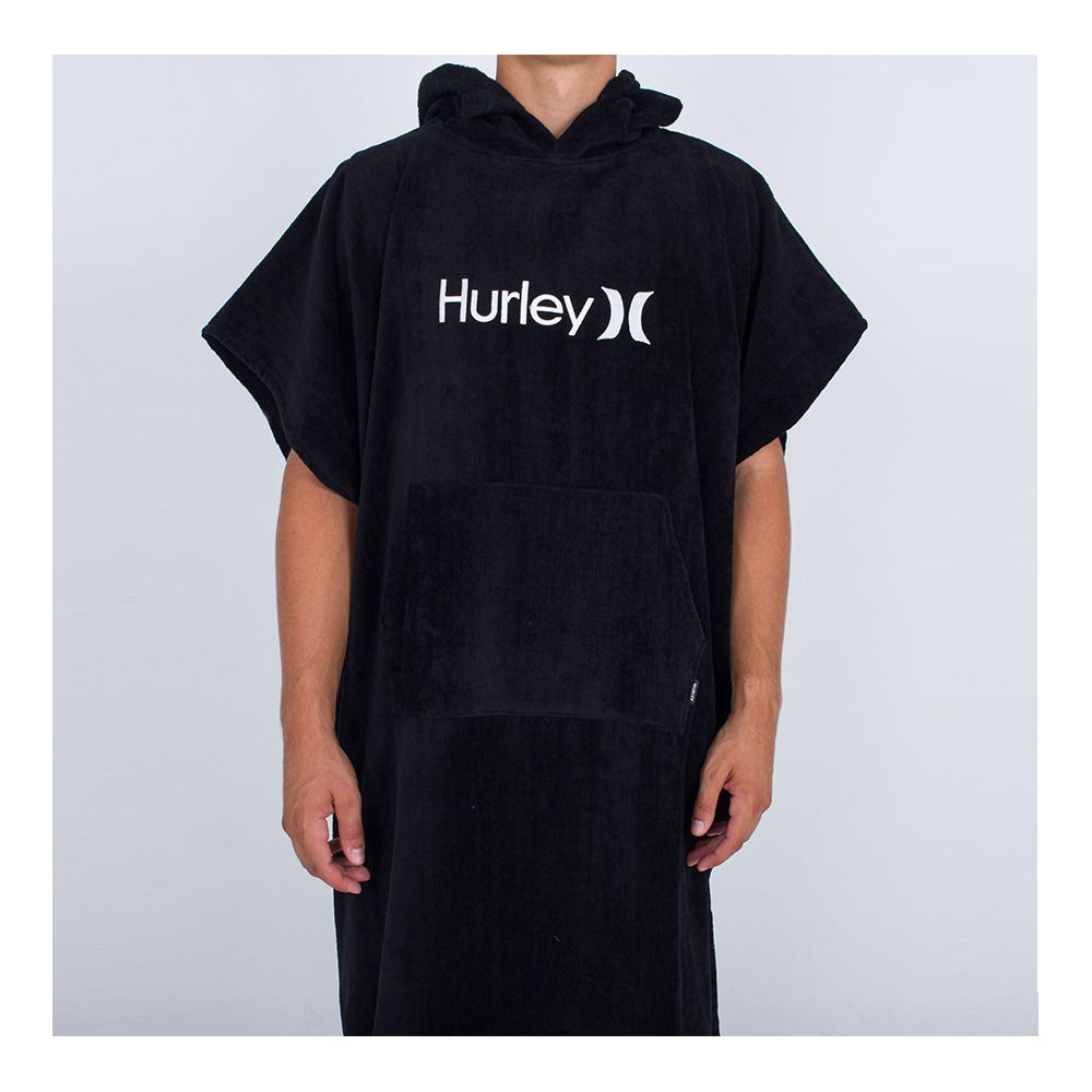 Hurley ONE AND ONLY - Poncho black