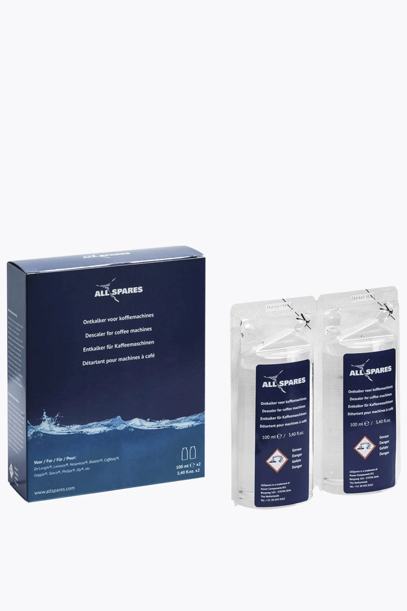 AllSpares AEG Entkalker AS-411100 2x100ml