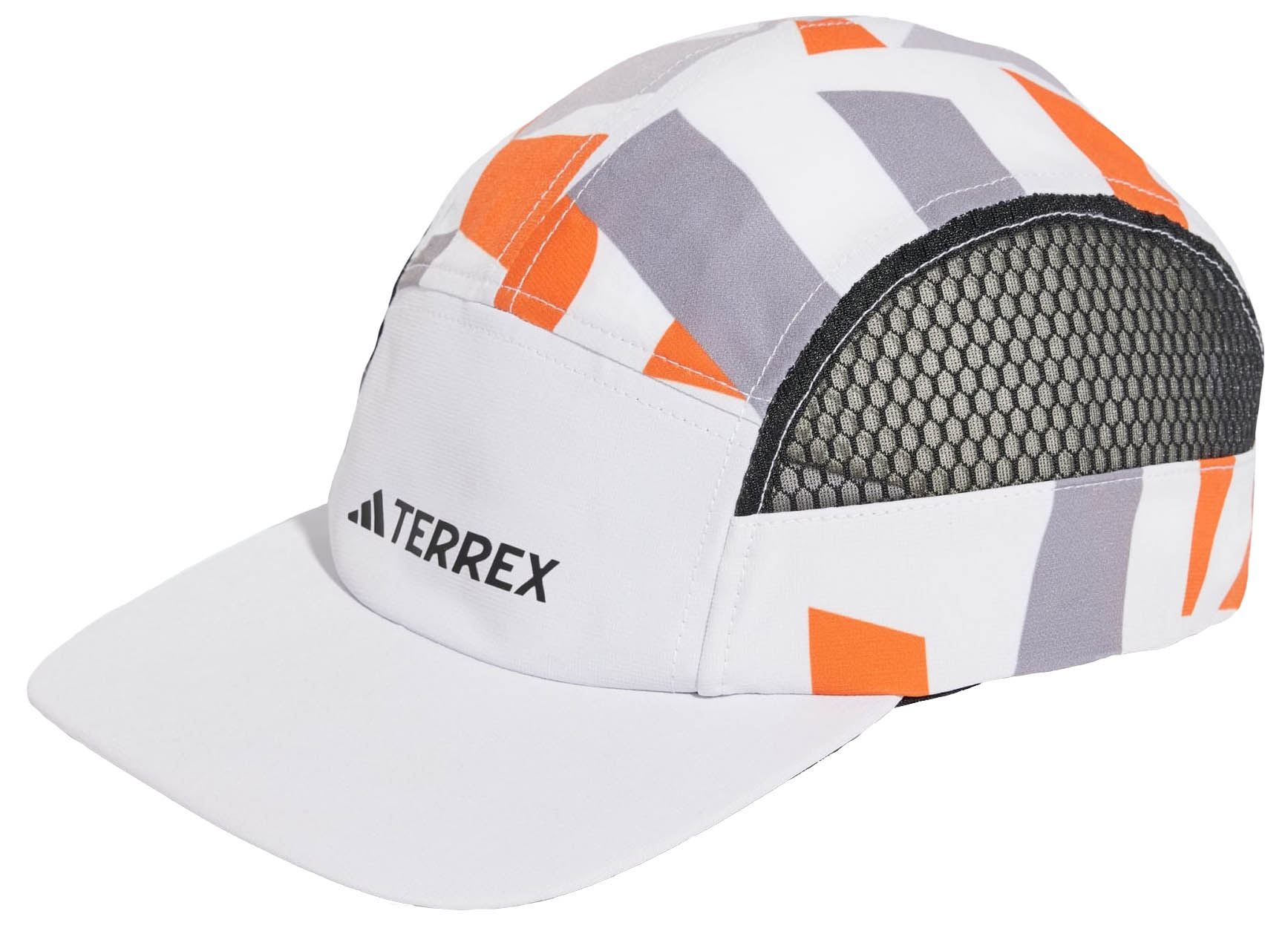 Terrex Climacool 5-Panel Graphic Caps Unisex White/Semi Impact Orange/Black