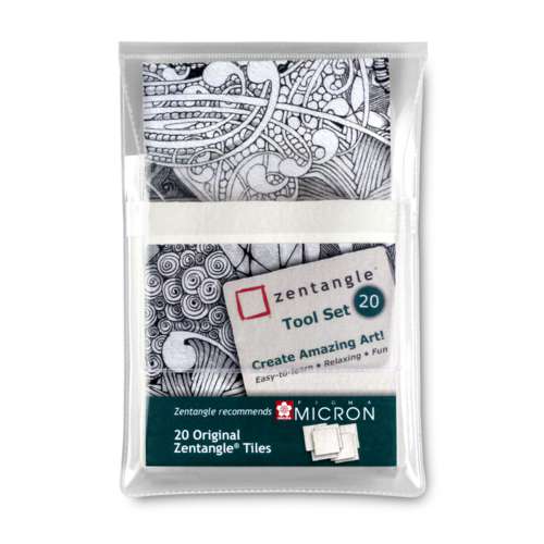 SAKURA® Zentangle® - Kacheln Tool Set 20
