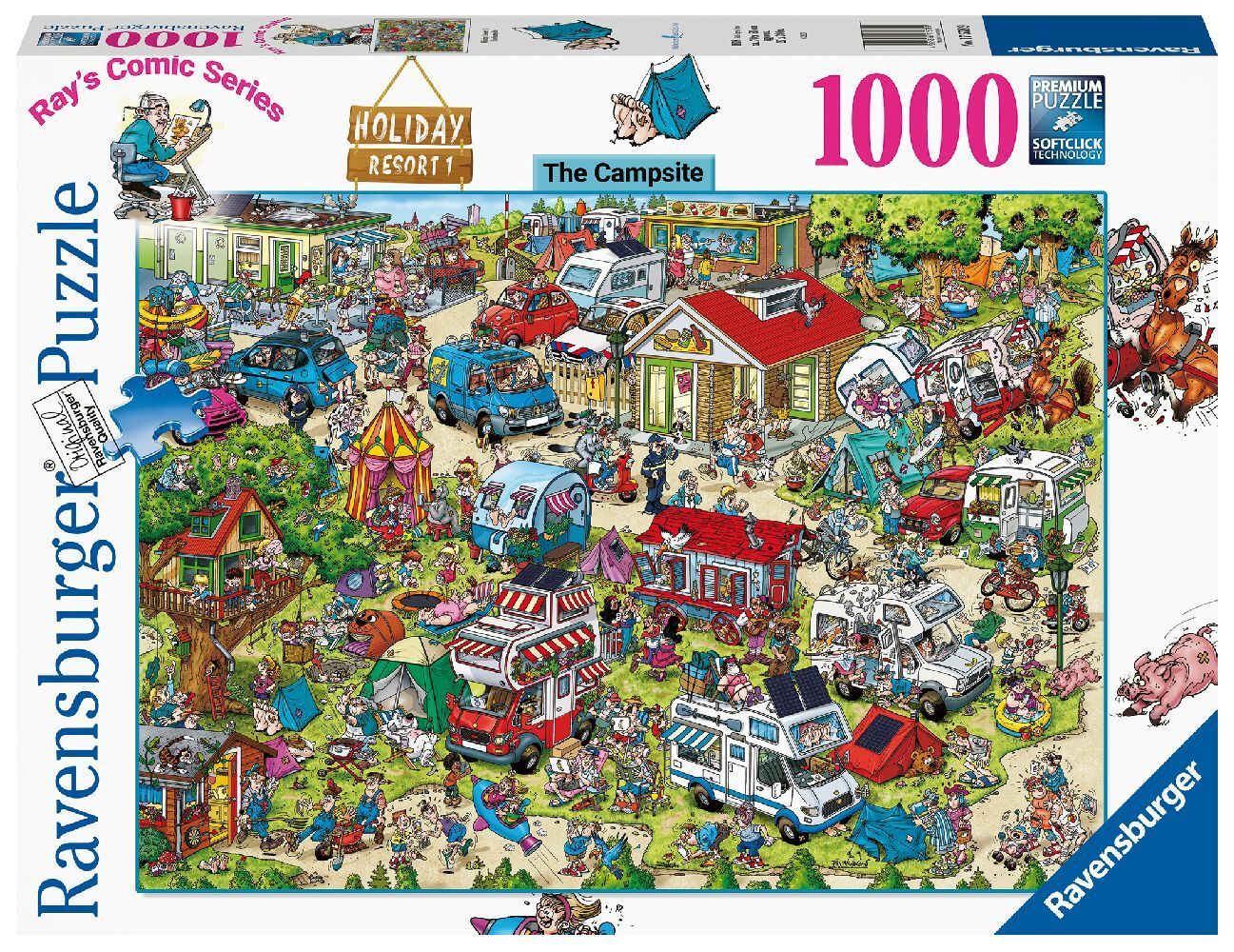 Puzzle HOLIDAY RESORT 1 - THE CAMPSIDE (1000 Teile)