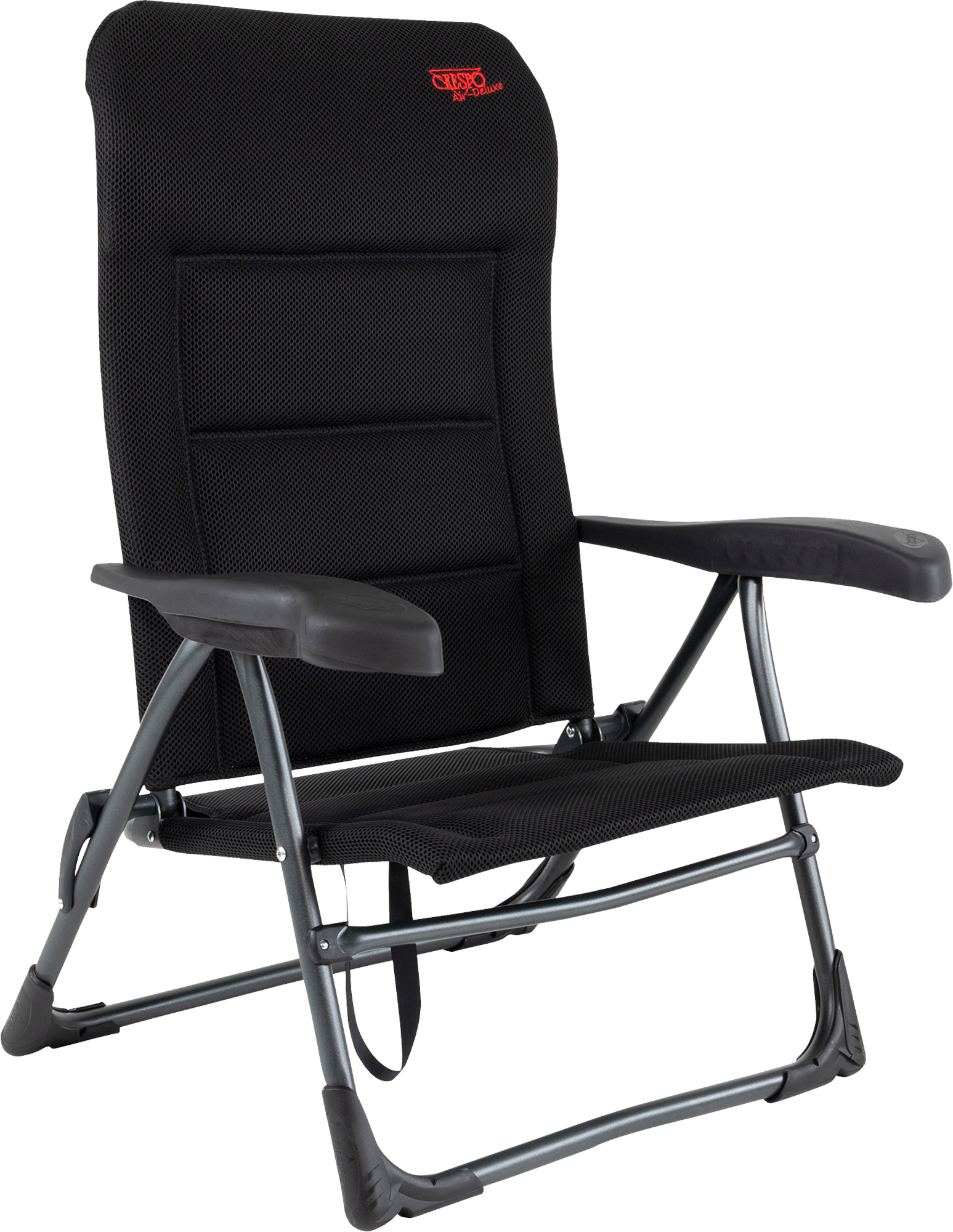 Crespo AP/205 Air Deluxe Strandstuhl schwarz