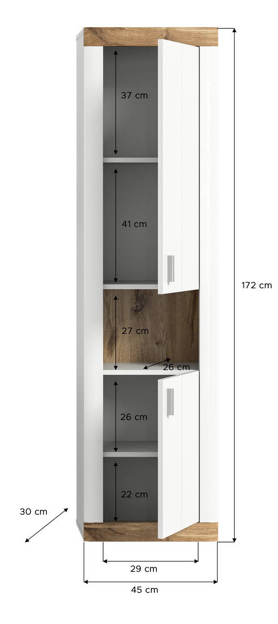 MID.YOU Hängeschrank LAREDO