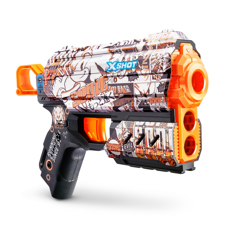S001-X-SHOT-SKINS-FLUX(8 Darts) SONIC Assorteret