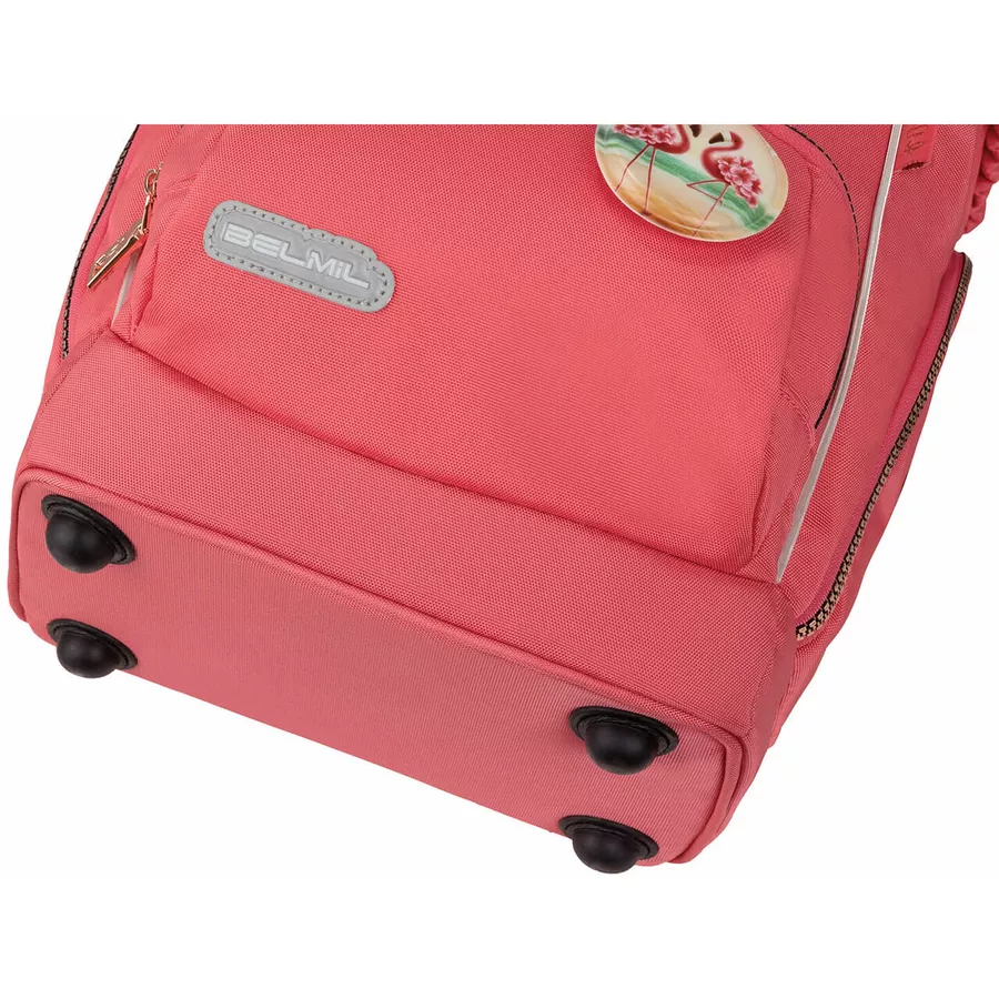 Belmil Schulranzen Premium Comfy Plus Set 5-teilig Rose Quartz