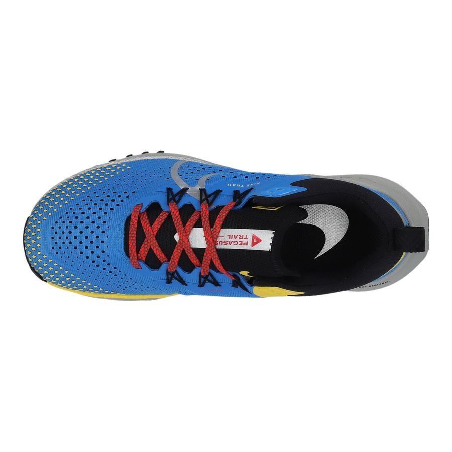 Nike Chaussures de Running React Pegasus Trail 4 - Bleu/Argenté/Rouge Femme