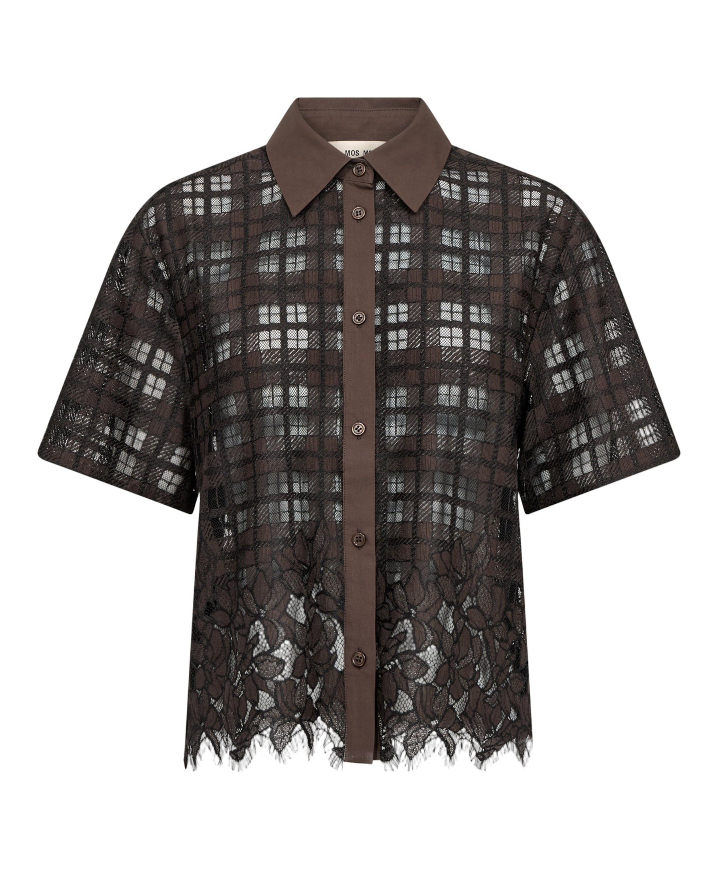 Mos Mosh Dames blouse bruin