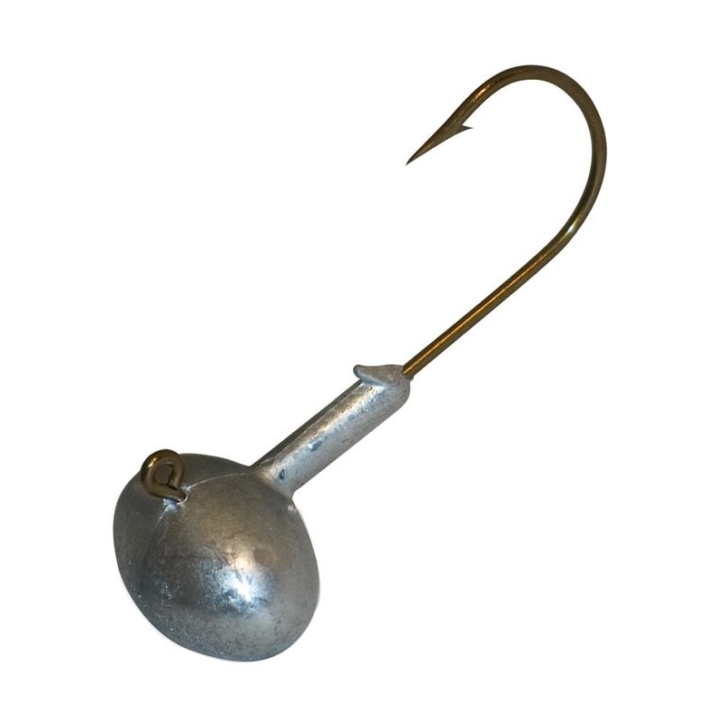 Tete Plombee Delalande Football Jig Brut - Par 3