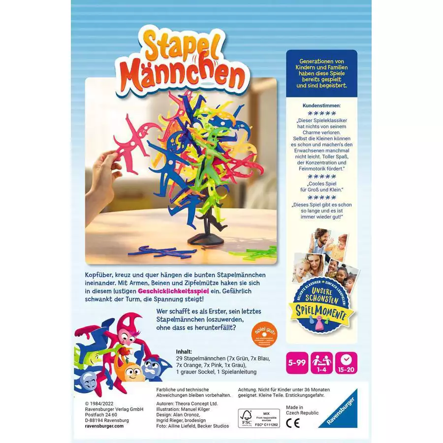 Ravensburger Stapelmännchen bunt