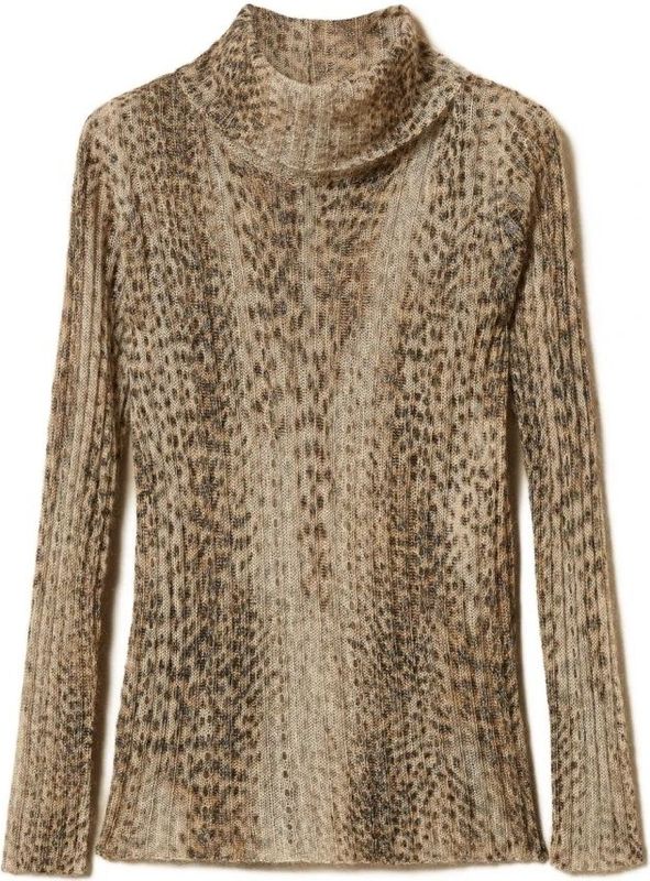 Twinset, Dames, Truien, Bruin, Maat: S Wol,