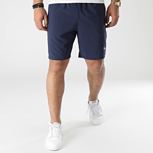 Short Jogging A Bandes Team LIGA Sideline 657263 Bleu Marine