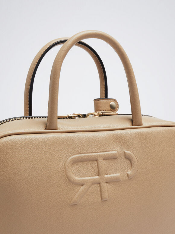 Bolsa Tote para Uso Diário - Branco Sujo
