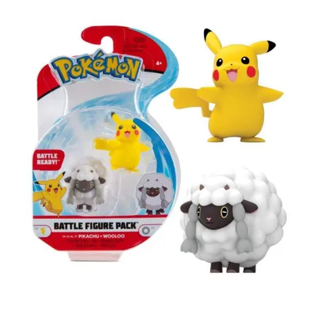 Pokemon Battle Figuren Welle 8, 1 Packung mit 1-2 Pokemon Figuren, sortiert