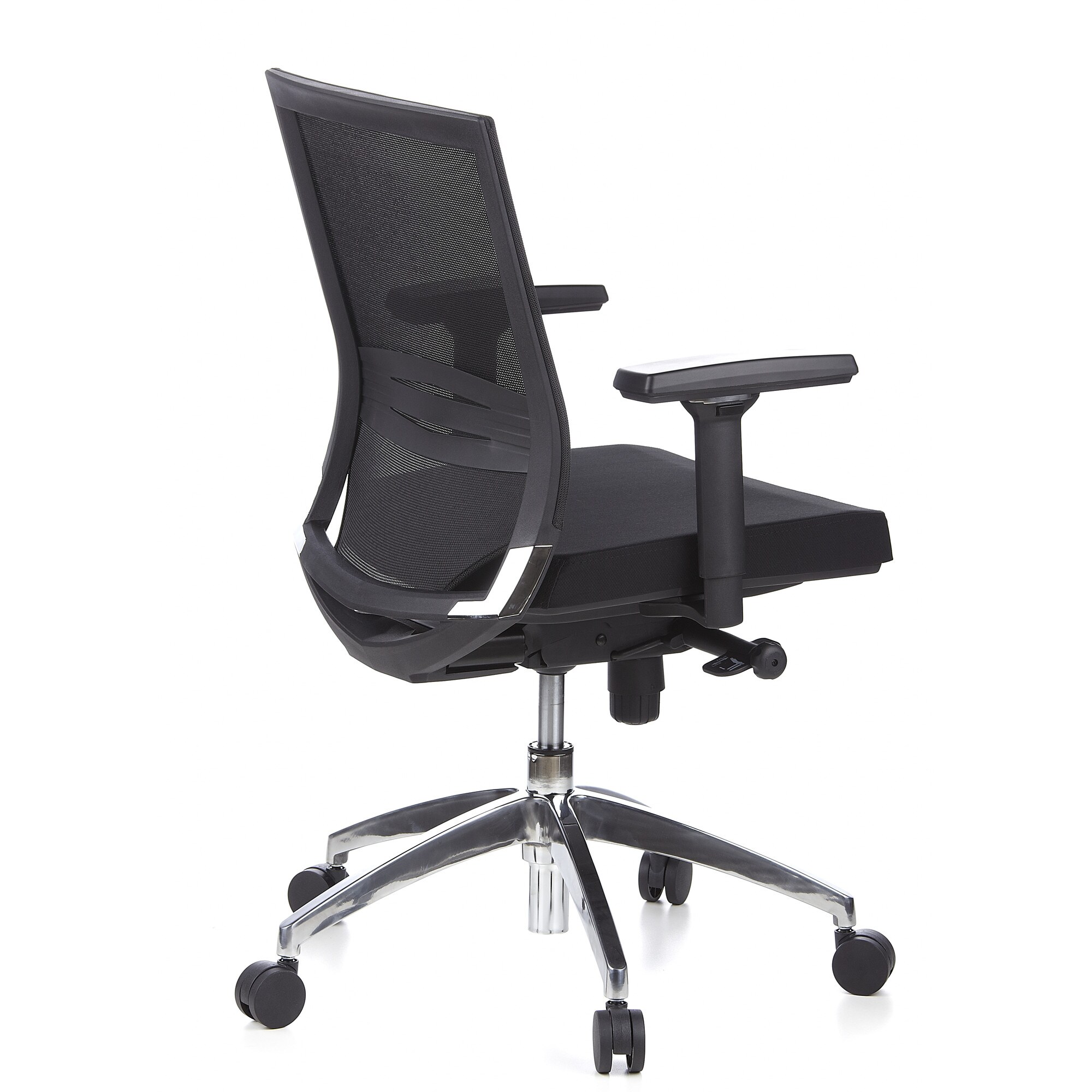 Profi Bürostuhl PORTO PRO Stoff mit Armlehnen (höhenverstellbar) hjh OFFICE