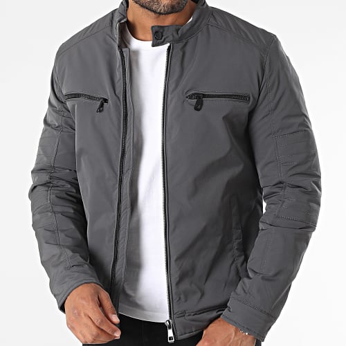 Veste Zippée Gris