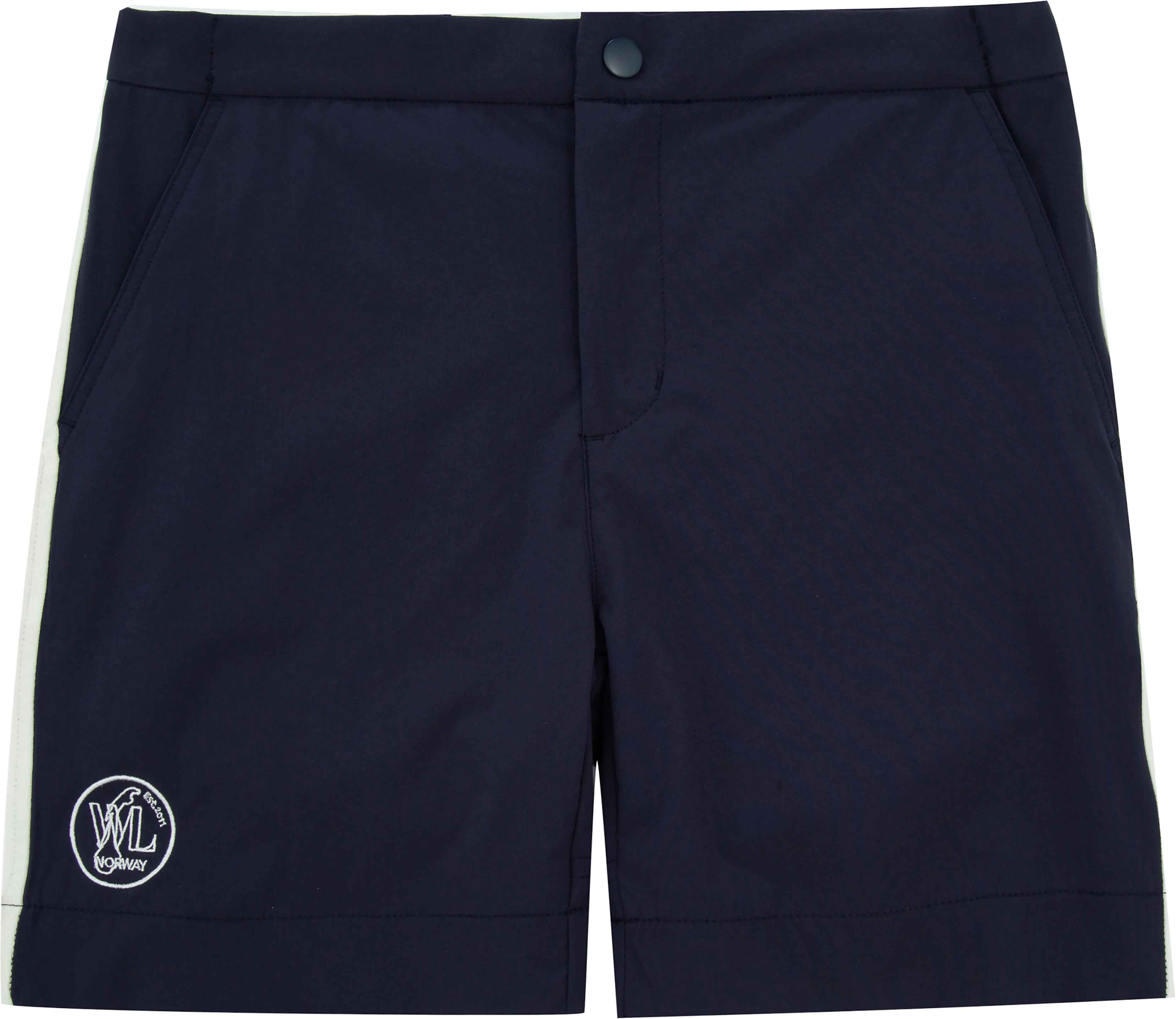 Færder Shorts Gutt Blue Ink/White