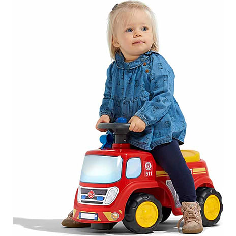 Falk Toys bandbil ride-on med opbevaringsrum, rat og horn
