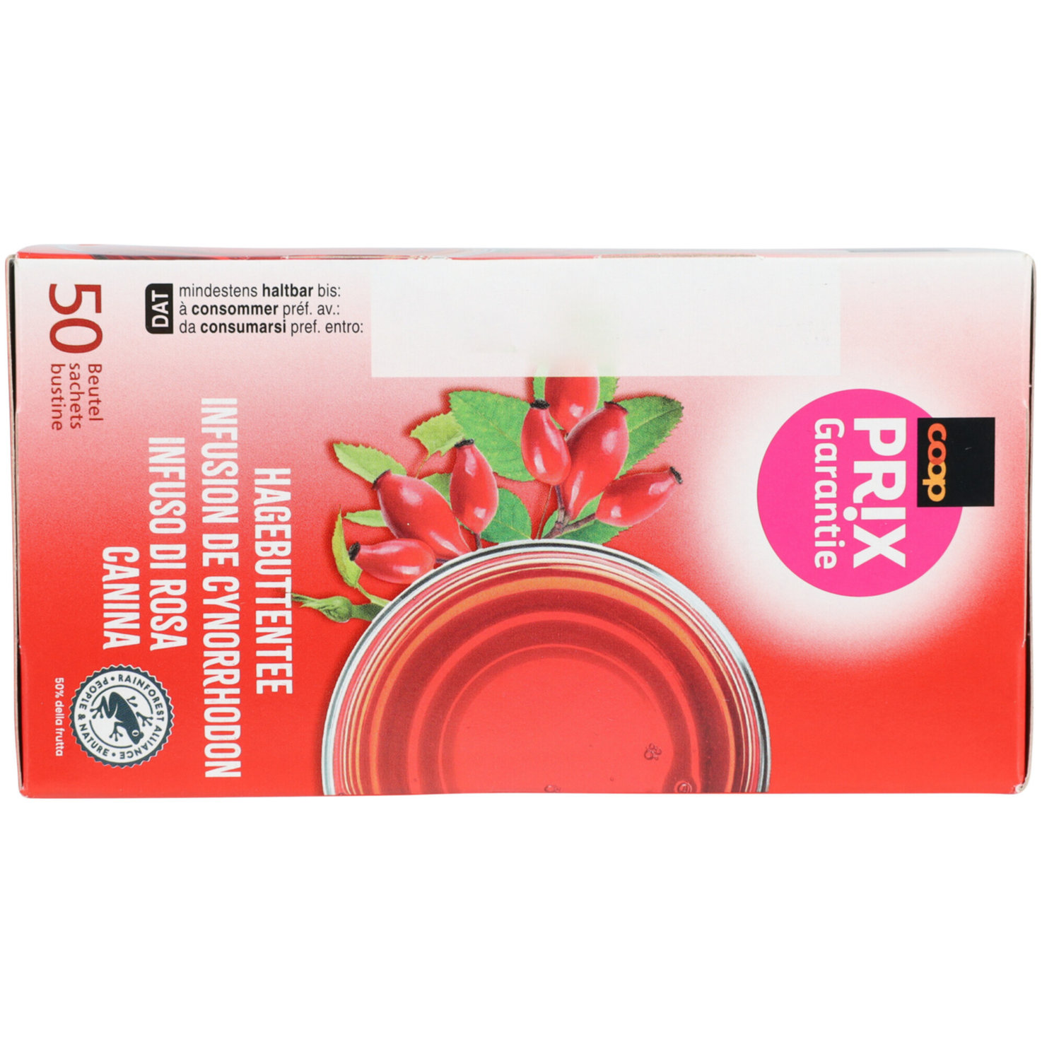 Prix Garantie Tee Hagebutten 50 Beutel