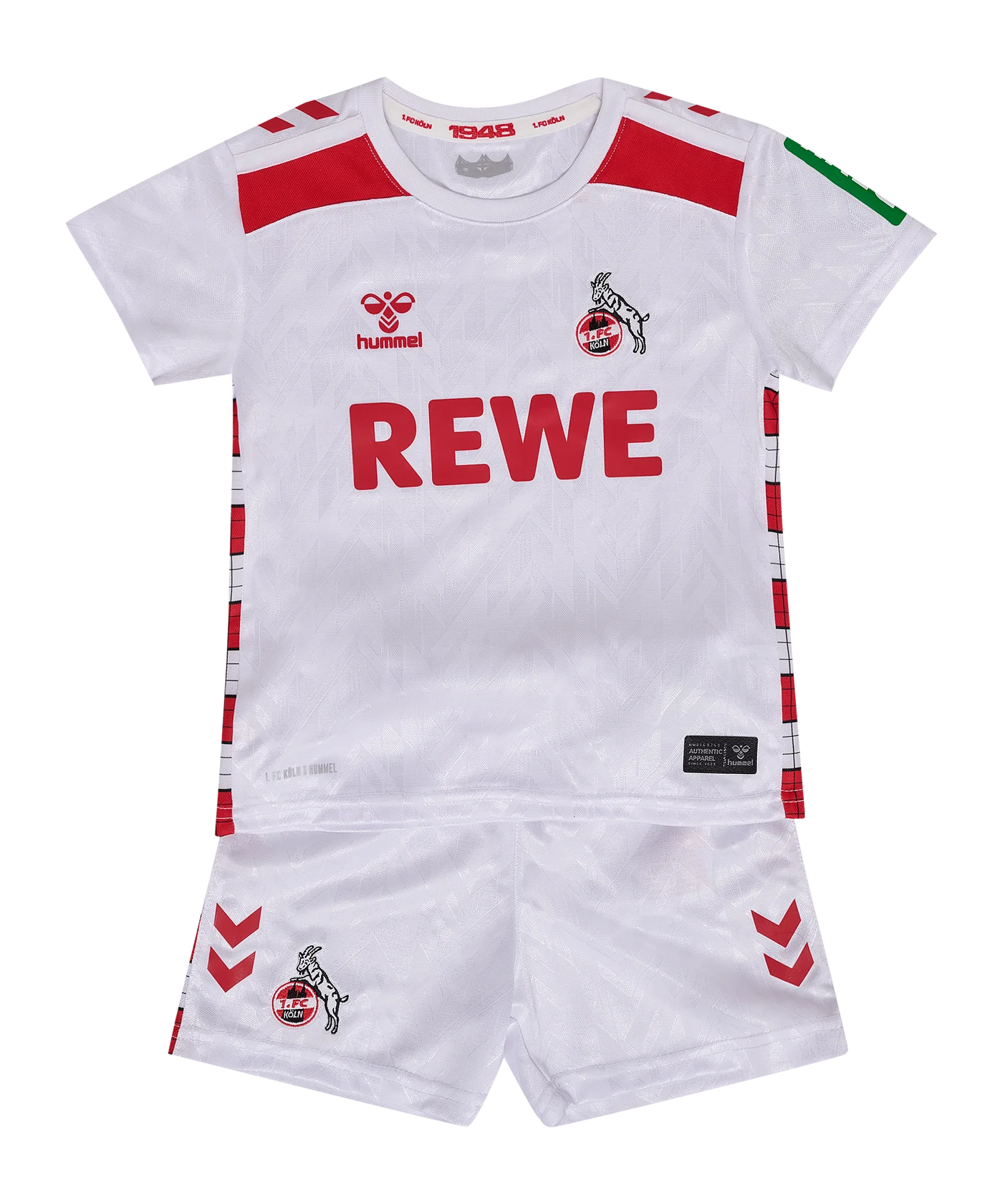 Hummel 1. FC Köln Minikit Home 2024/2025 Kids Weiss F9402