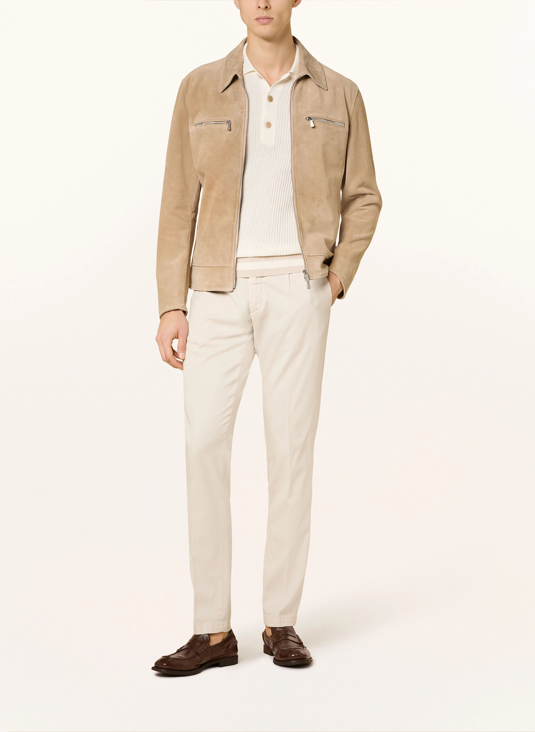 eleventy Lederjacke