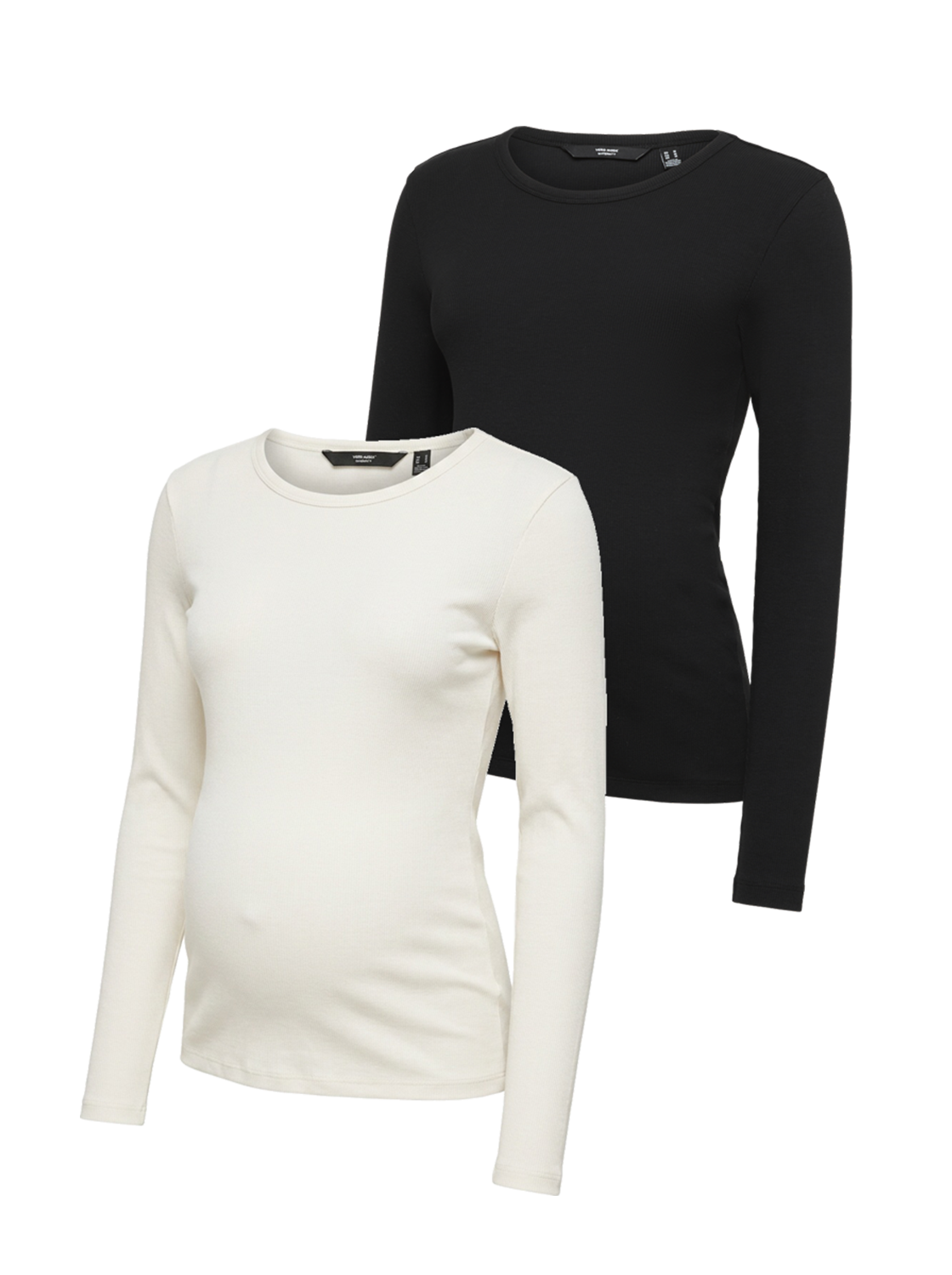 Tight fit O-hals T-shirts