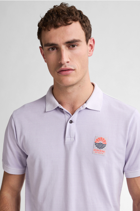 Petrol Industries paarse heren polo