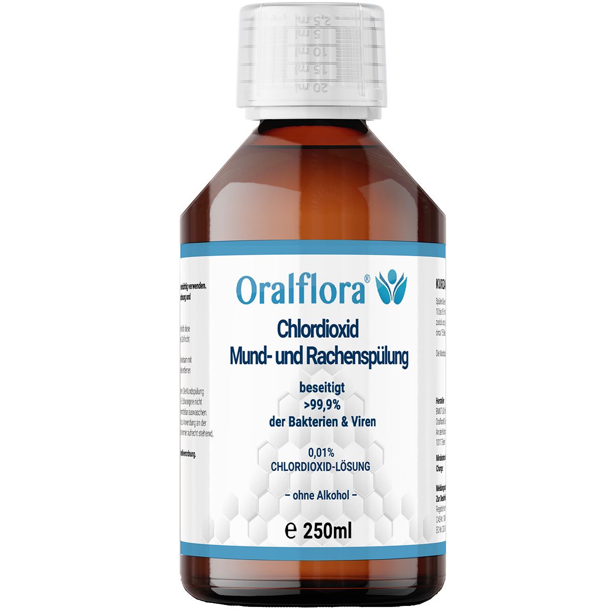 Oralflora Antiseptische Mundspülung für Mund- & Rachenraum