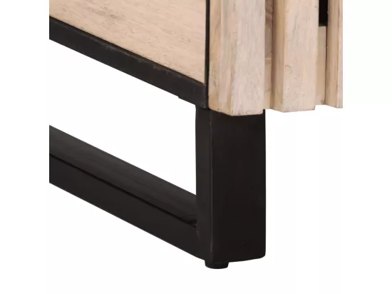 Buffet 40x34x75 cm bois massif de manguier