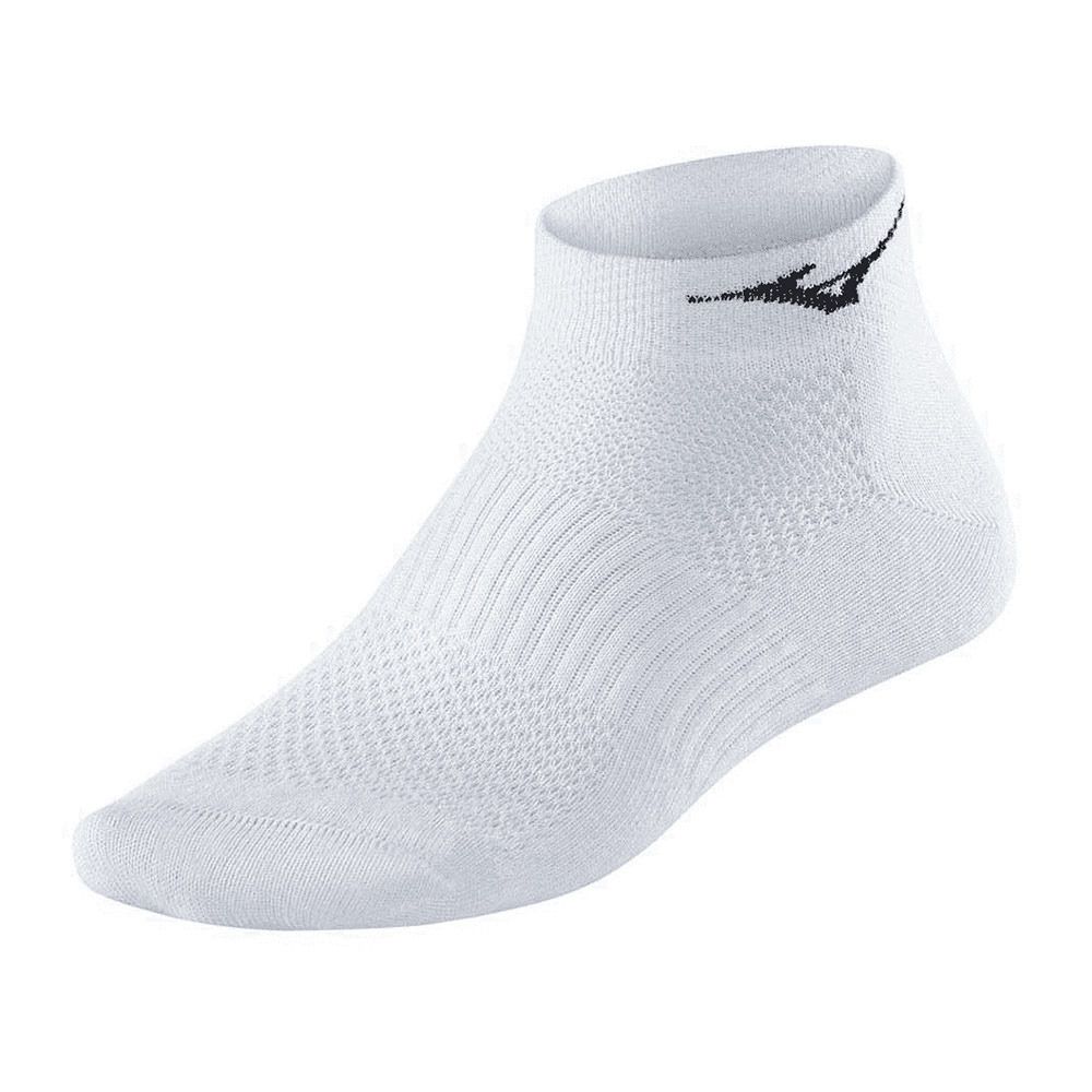 Mizuno TRAINING MID - Chaussettes x3 white/white/black
