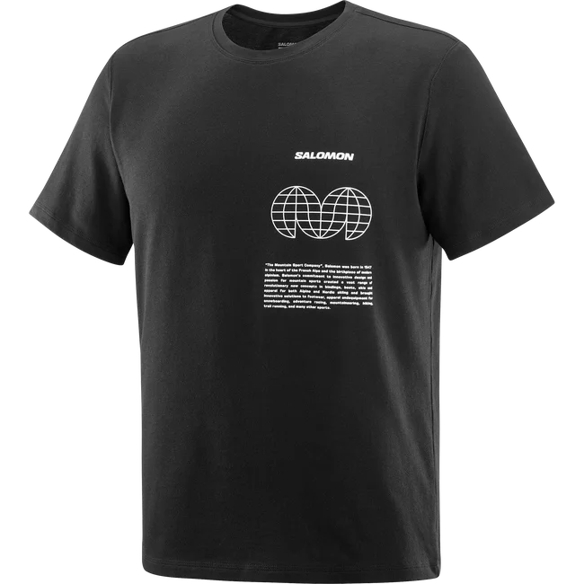 SALOMON GLOBE GRAPHIC  Kurzarmshirt Herren