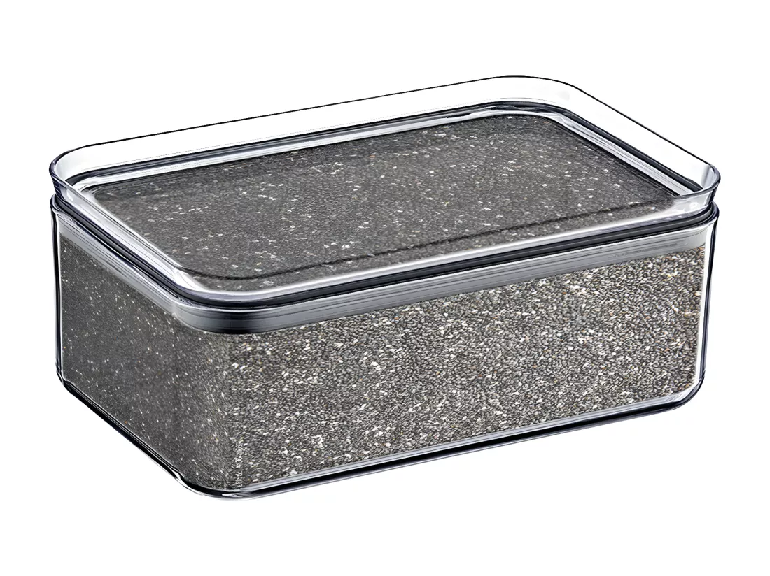 Petit récipient alimentaire hermétique rectangulaire 10,5x16,5x7,5cm 7house