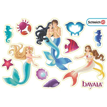 Schleich® 42445 bayala® Glitzerndes Blütenhaus mit Einhörnern, See und Stall
