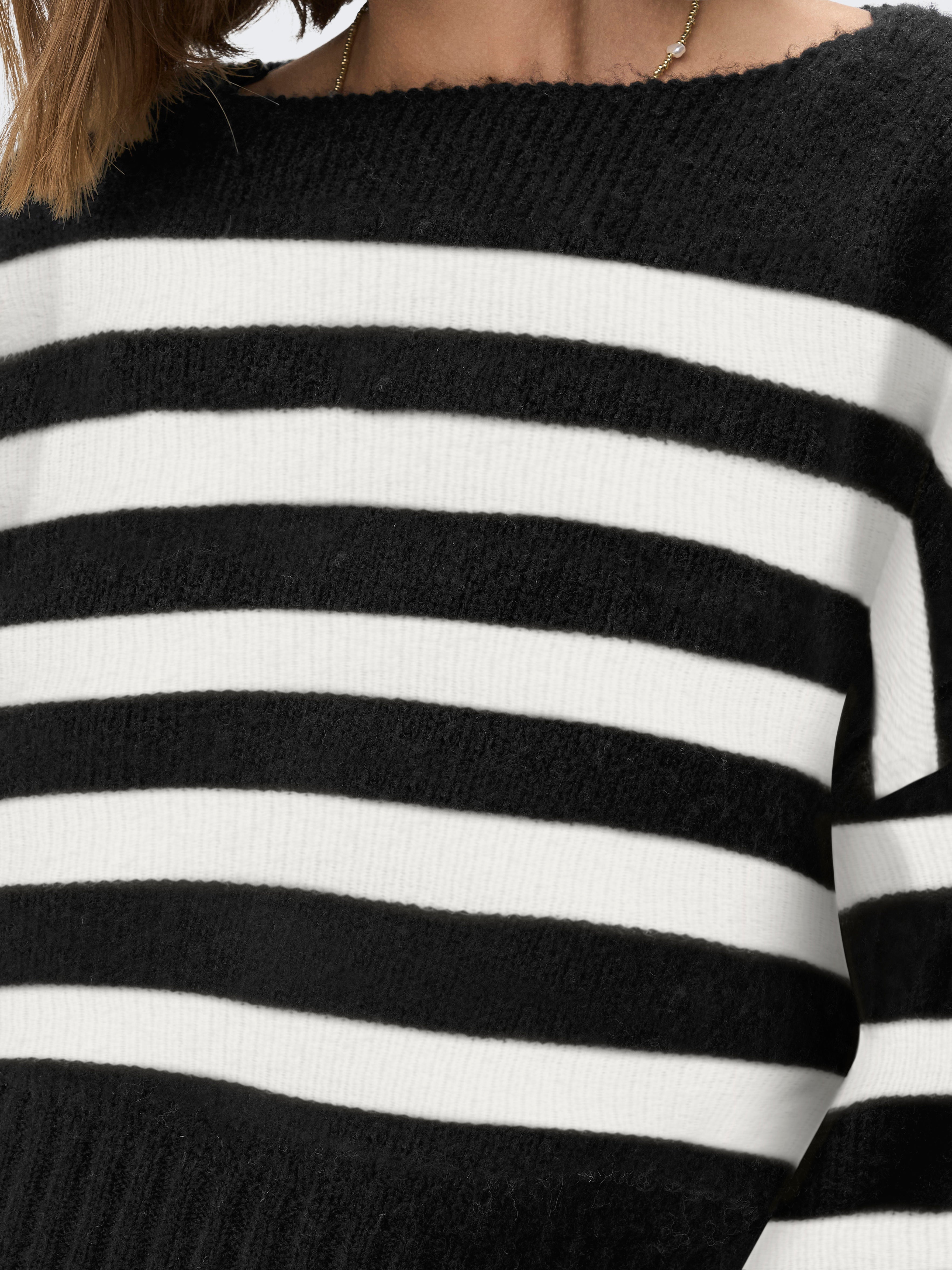 ONLAYA Strickpullover Black