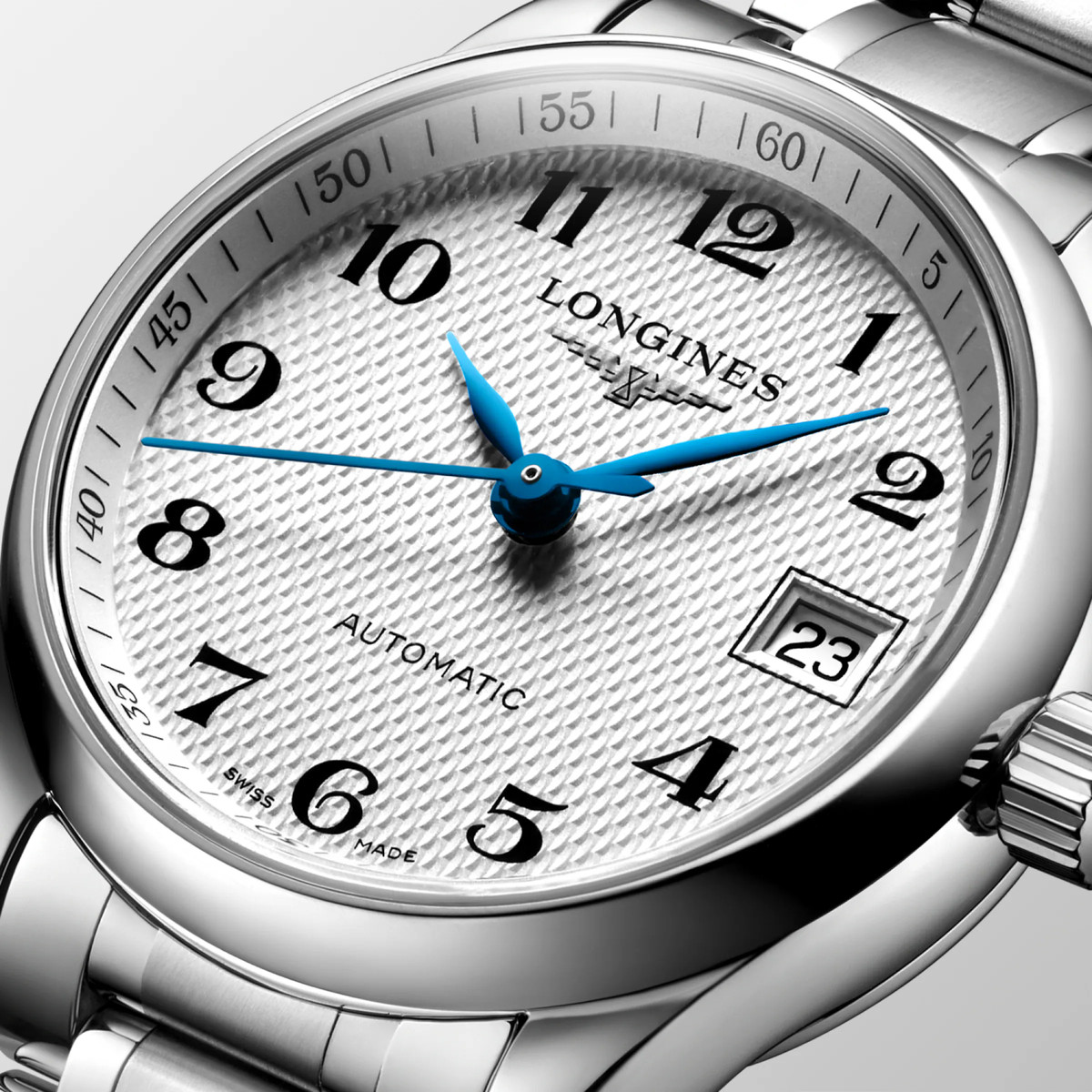 Montre Longines femme acier bracelet acier