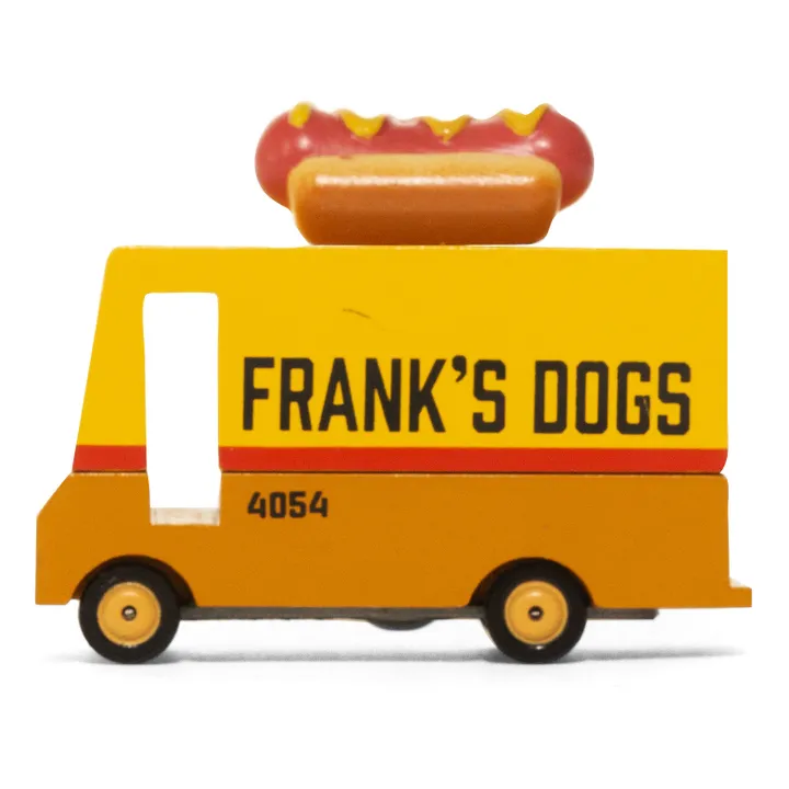 Candylab Voiture Hot Dog en bois