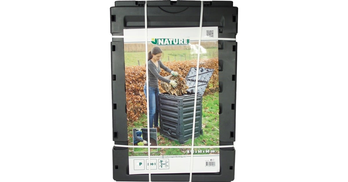 NatureThermo compostsilo compostbak  (Zwart, 300 liter)