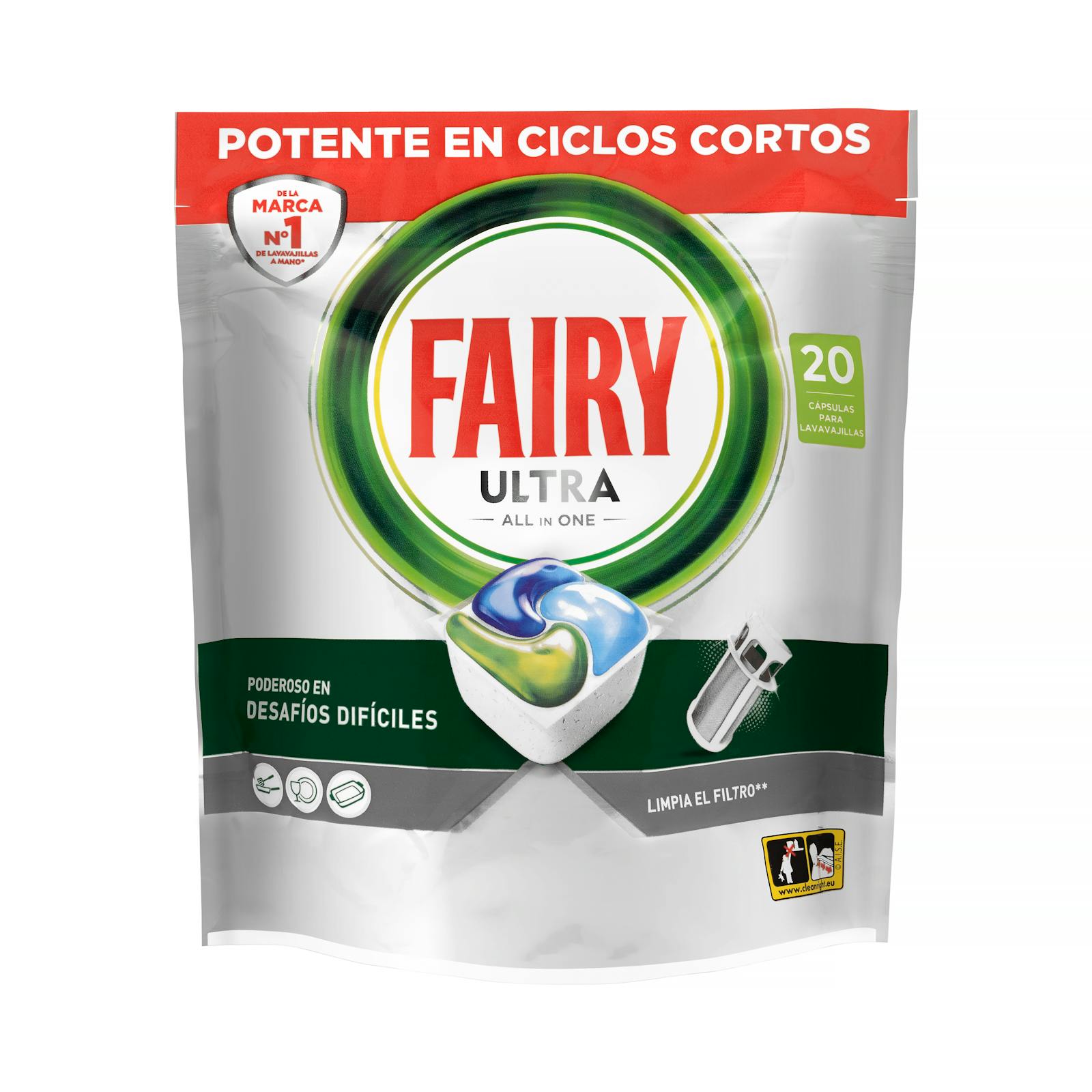 Tablettes pour lave-vaisselle Fairy Ultra tout-en-un