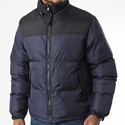 Doudoune Capuche Bleu Marine