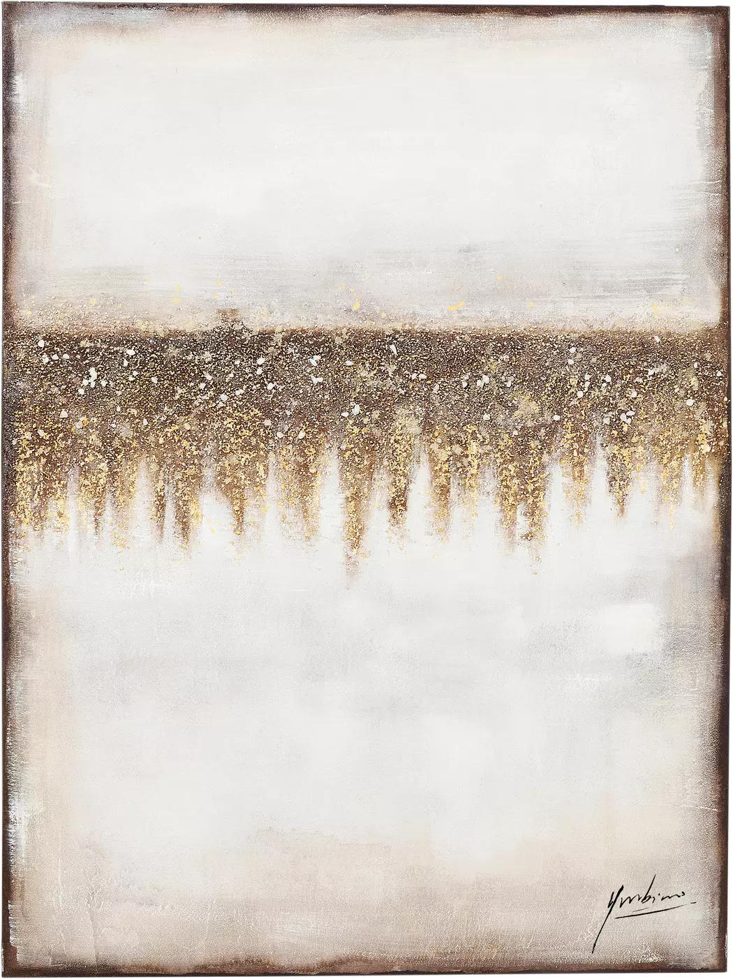 Wandbild 90 x 120 cm Abstract Fields 61661