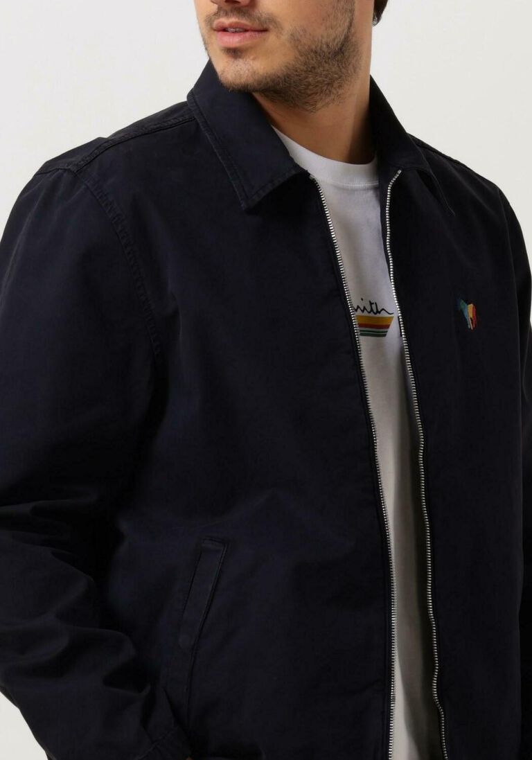 PS PAUL SMITH donkerblauwe ps paul smith jack mens unlined coach jacket