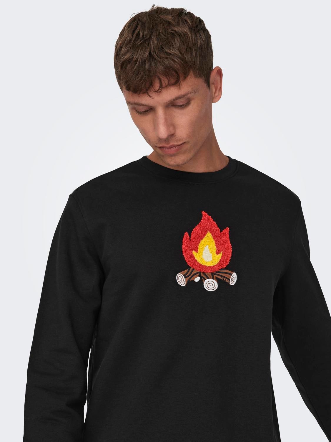 ONSOLIVER Sweatshirt Black