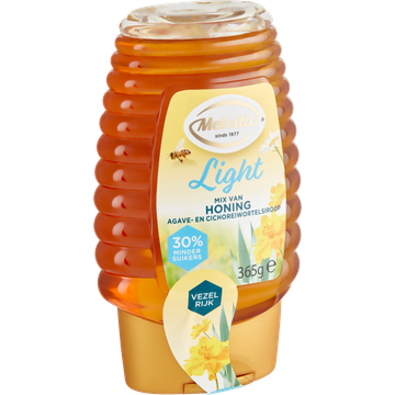 Melvita Light Mix van Honing Agave- en Cichoreiwortelsiroop 365 g