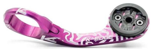 Support Guidon Déporté K-Edge Garmin Max XL Combo Violet