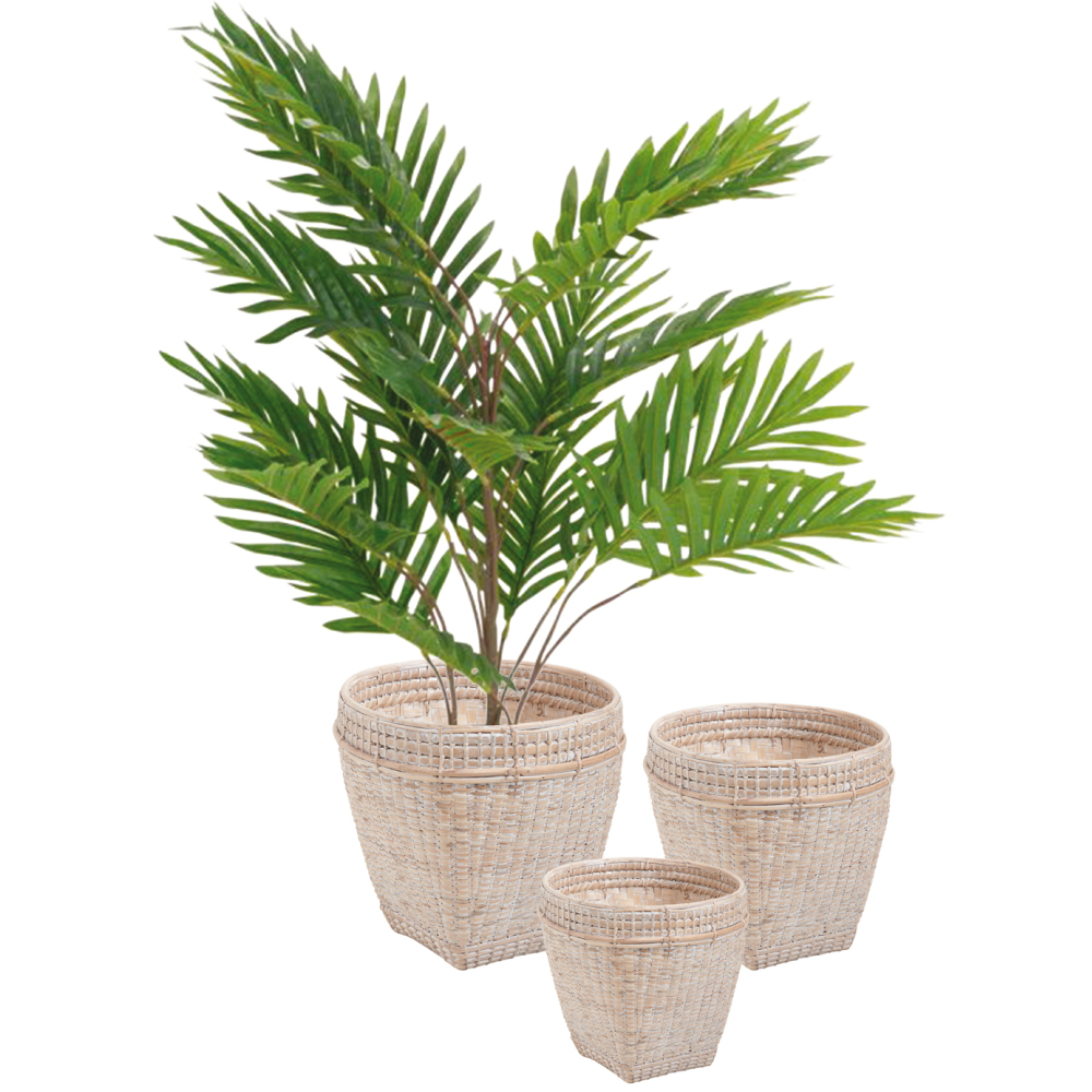 Cache-pots en bambou