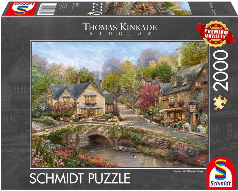 Schmidt Spiele Thomas Kinkade Zomer Puzzel 2000 Stukjes