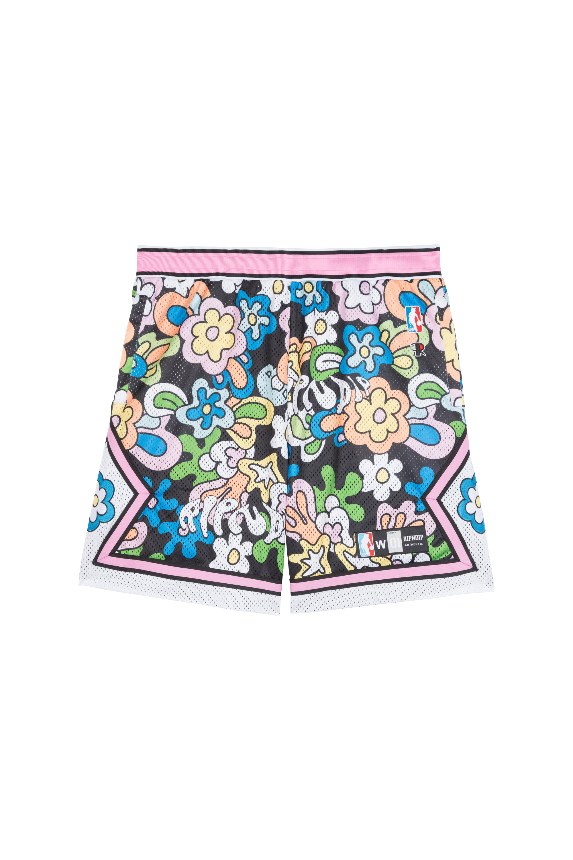 RIPNDIP Short imprimé FLOWER CHILD multi