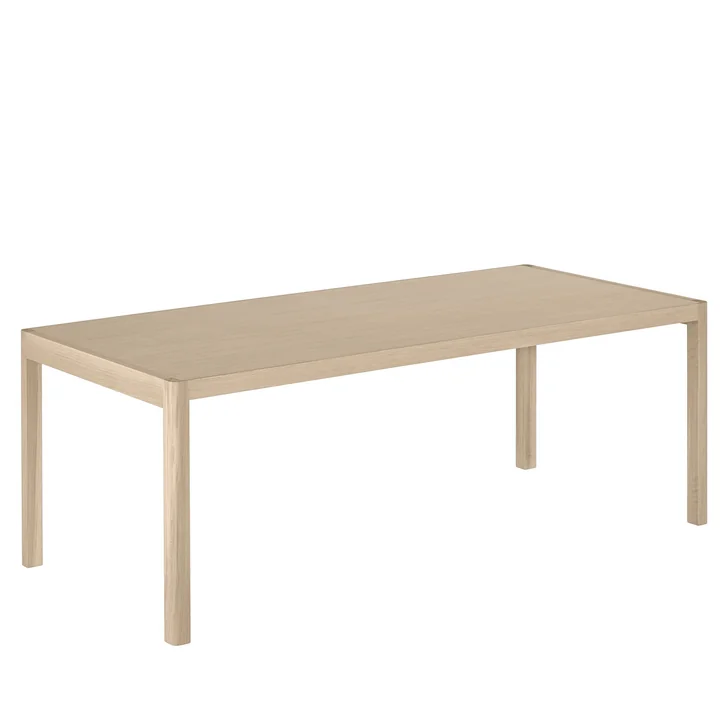 Muuto - Workshop Esstisch, 200 x 92 cm, Eiche