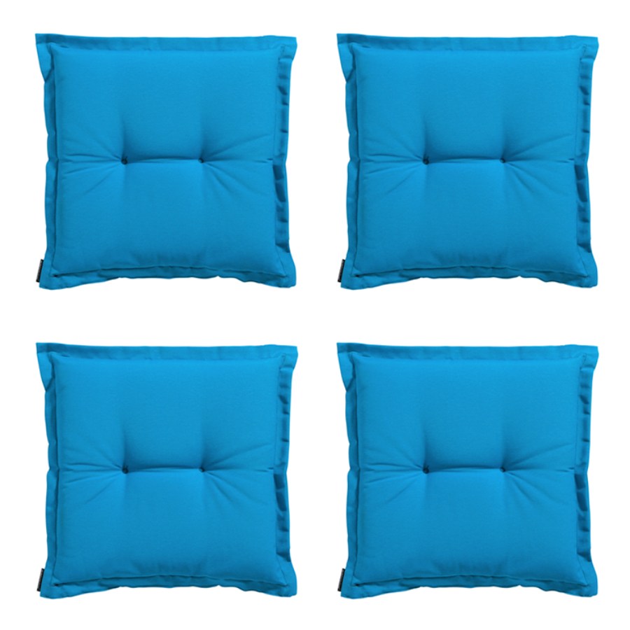 Madison Panama aqua Zitkussen - Set van 4