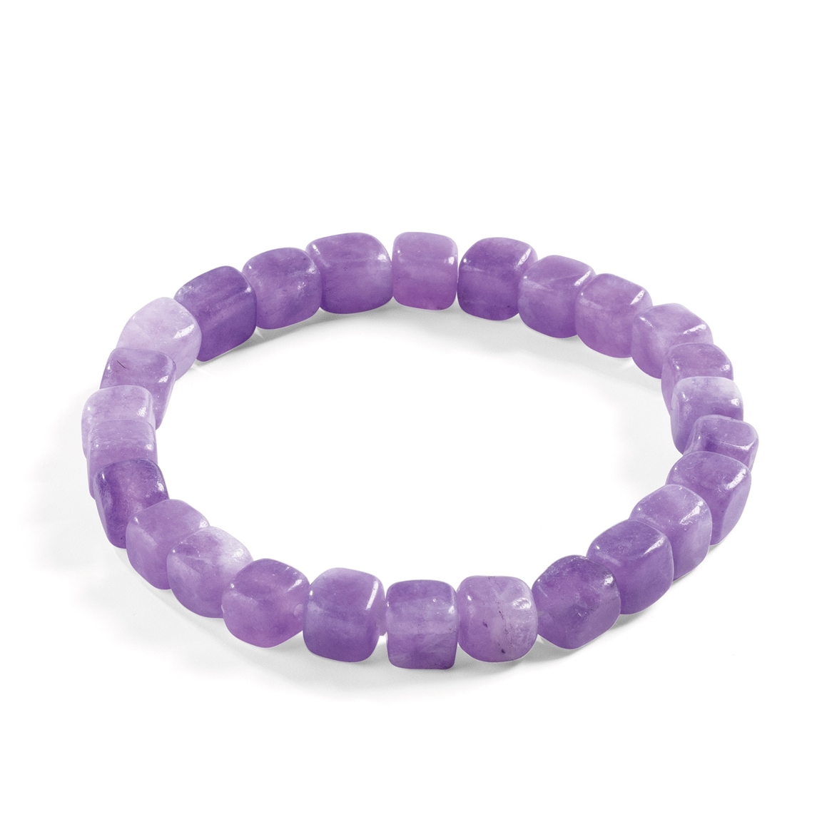 Bracelet extensible Quartz bleu