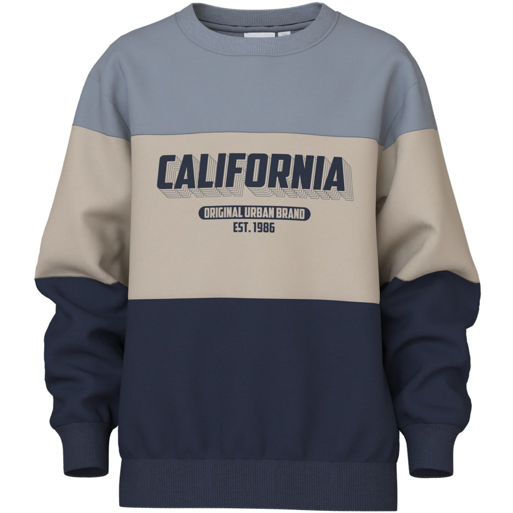 Køb Name It Navy Blazer California Nkmvemil Ls Nreg Sweat Bru